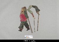 藏品(中國湖北皮影戲偶身)的圖片